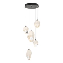 Hubbardton Forge - Canada 131139-SKT-LONG-07-WP0756 - Chrysalis 5-Light Mixed Crystal Pendant