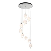 Hubbardton Forge - Canada 131140-SKT-LONG-02-WP0754 - Chrysalis 9-Light Small Crystal Pendant