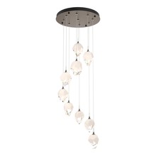 Hubbardton Forge - Canada 131140-SKT-LONG-05-WP0754 - Chrysalis 9-Light Small Crystal Pendant