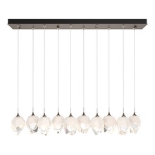 Hubbardton Forge - Canada 131143-SKT-LONG-05-WP0754 - Chrysalis 10-Light Small Crystal Pendant