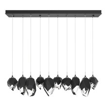 Hubbardton Forge - Canada 131145-SKT-LONG-10-BP0756 - Chrysalis 10-Light Mixed Crystal Pendant