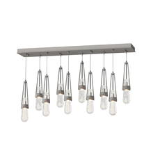 Hubbardton Forge - Canada 131200-SKT-STND-20-YG0434 - Link 10-Light Blown Glass Pendant