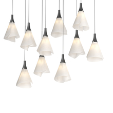 Hubbardton Forge - Canada 131202-SKT-LONG-10-SH1987 - Mobius 10-Light Pendant