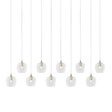 Hubbardton Forge - Canada 131203-SKT-LONG-84-ZM0709 - Ume 10-Light Pendant