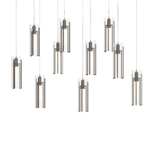 Hubbardton Forge - Canada 131204-SKT-LONG-05-ZM0065 - Exos Glass 10-Light Pendant