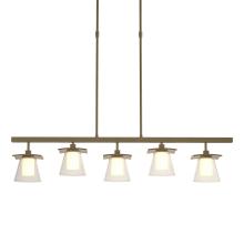 Hubbardton Forge - Canada 136605-SKT-LONG-84-ZU0284 - Wren 5 Light Pendant