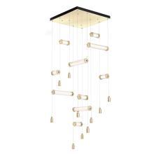 Hubbardton Forge - Canada 139100-LED-STND-86-ZM0696 - Libra 10-Light Square LED Pendant