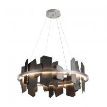 Hubbardton Forge - Canada 139665-LED-STND-82-SL - Ardesia Circular LED Pendant