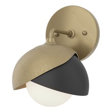 Hubbardton Forge - Canada 201374-SKT-84-10-GG0711 - Brooklyn 1-Light Double Shade Bath Sconce