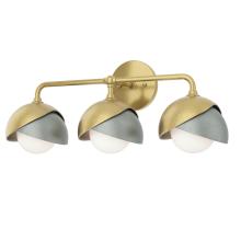 Hubbardton Forge - Canada 201375-SKT-86-82-GG0711 - Brooklyn 3-Light Double Shade Bath Sconce