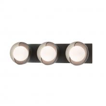 Hubbardton Forge - Canada 201378-SKT-14-82-GG0711 - Brooklyn 3-Light Straight Double Shade Bath Sconce