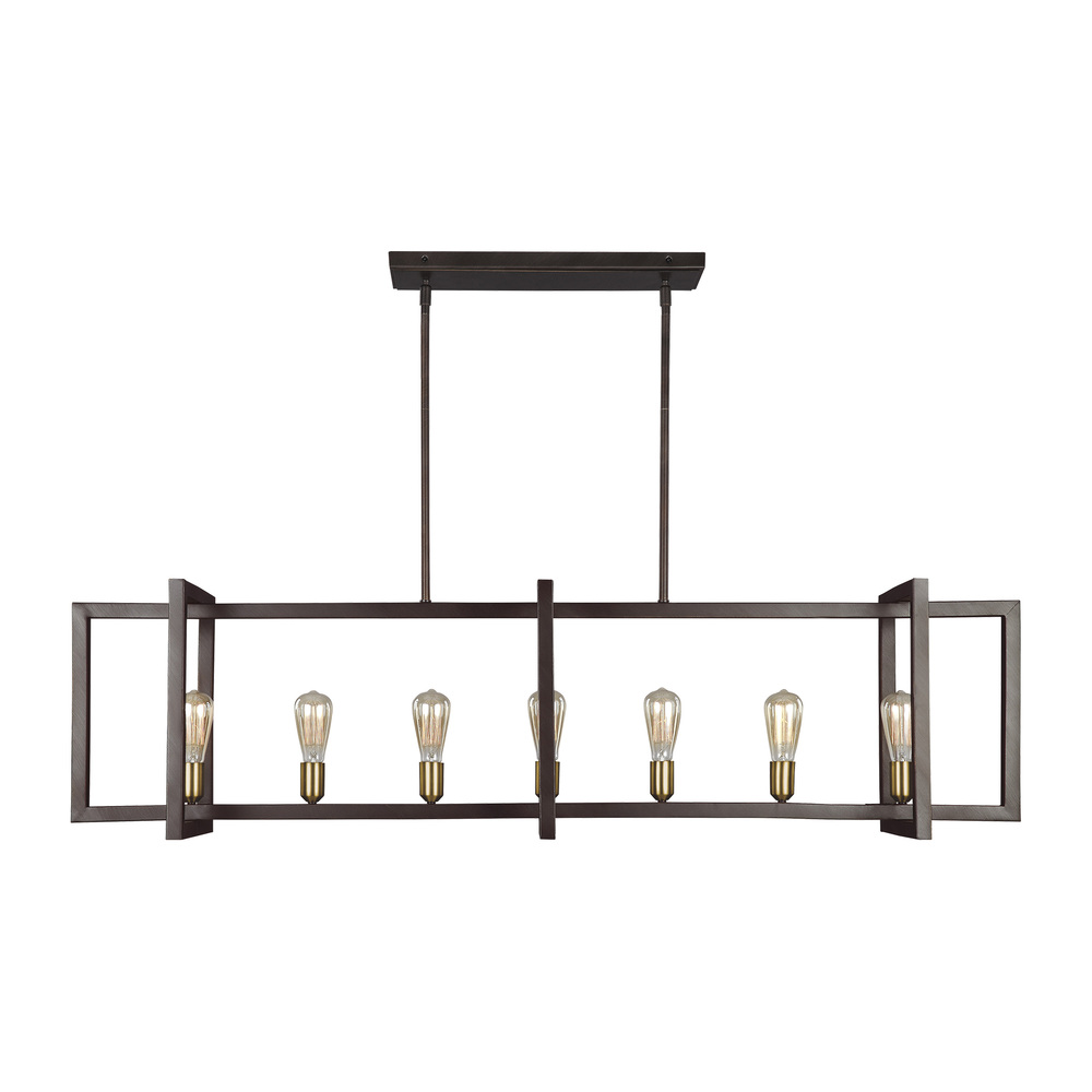 Finnegan Large Linear Chandelier