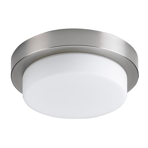 Bollar Flush Mount Brushed Chrome