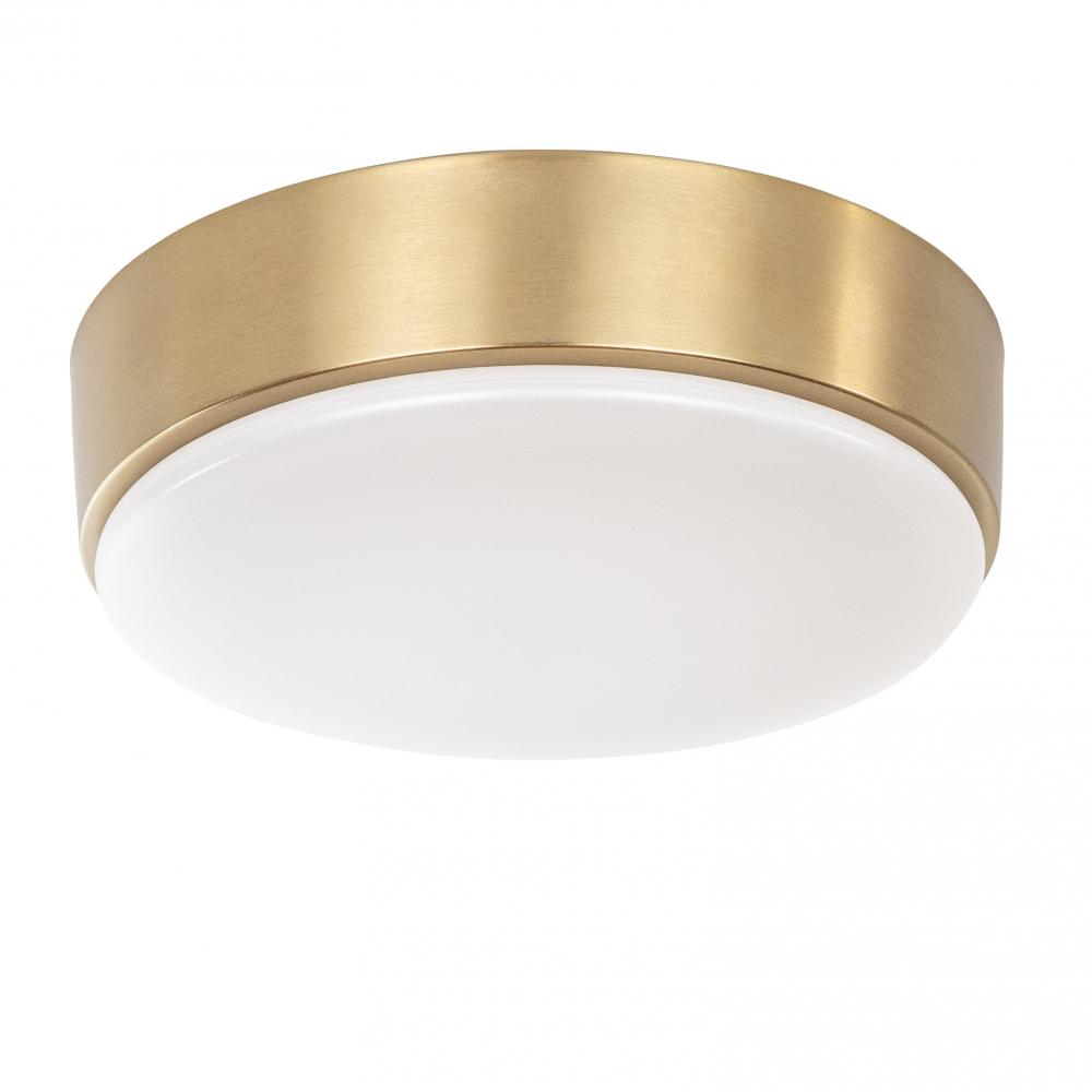 Aylin - LED 3CCT 14 Flush Mount in Soft Gold with Arylic Lens