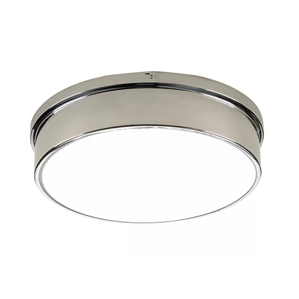 Lunette Flush Mount Polished Chrome