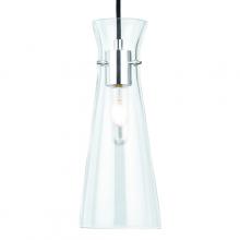 Russell Lighting 219-001/CHR/CL - Pilsner Pendants Polished Chrome