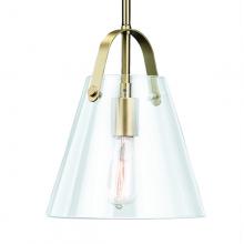 Russell Lighting 237-001/SG/CL - Cosmo Pendants Soft Gold