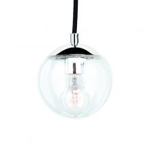 Russell Lighting 288-006/CHR/CL - Eclipse Pendants Polished Chrome