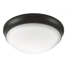 Russell Lighting 310-814/JG - Orbit Flush Mount Java Gold