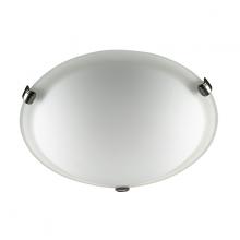 Russell Lighting L342-716/16 - Malibu Flush Mount Brushed Chrome