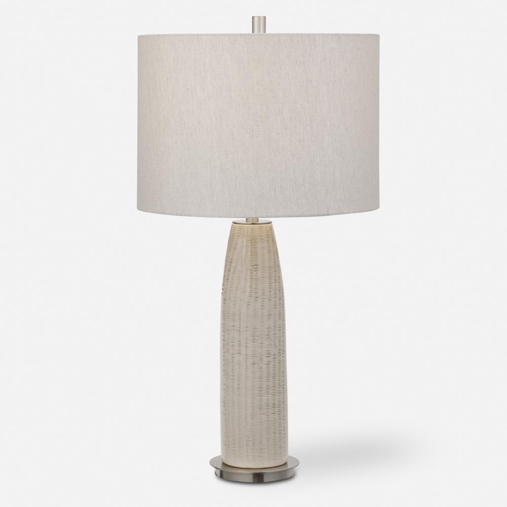 Uttermost Delgado Light Gray Table Lamp