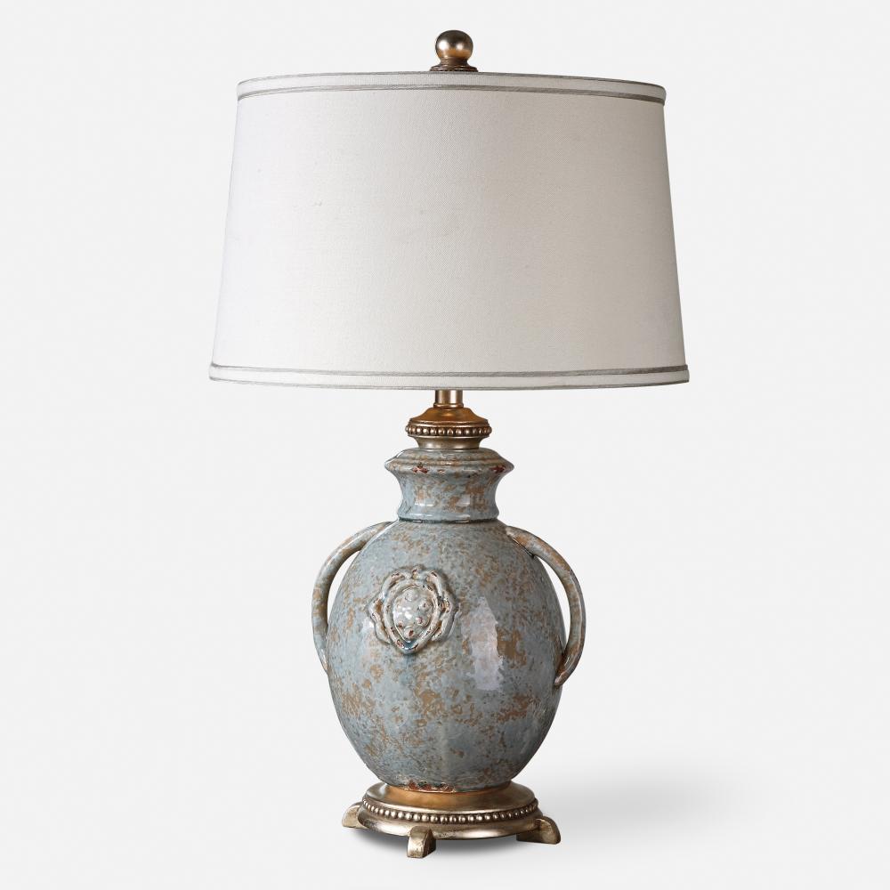 Cancello Blue Glaze Lamp