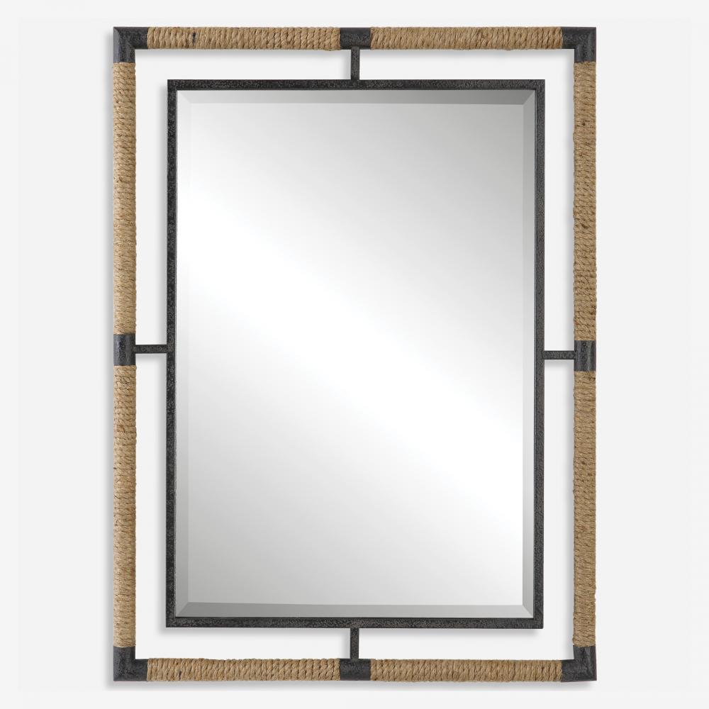 Melville Iron & Rope Mirror