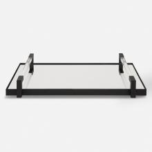 Uttermost 18082 - Deki Black Mirrored Tray