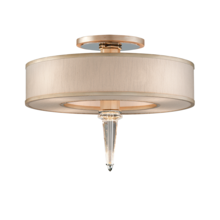 Corbett 166-34-WSL/SS - Harlow Semi Flush