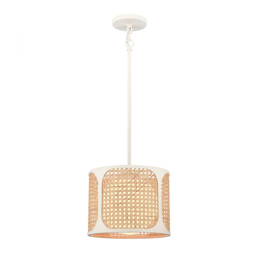 Coastal Breeze 11'' Wide 1-Light Pendant - White Coral