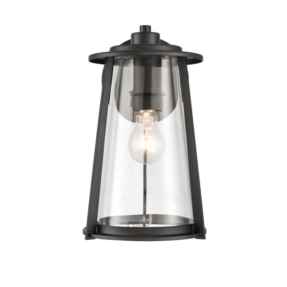 Kennison 13'' High 1-Light Outdoor Sconce - Matte Black