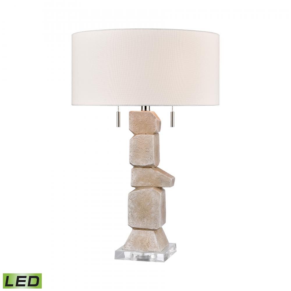 Burne 26.5'' High 2-Light Table Lamp - Includes LED Bulbs
