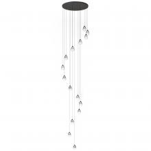 ET2 E21569-142BK - Dewdrop-Multi-Light Pendant